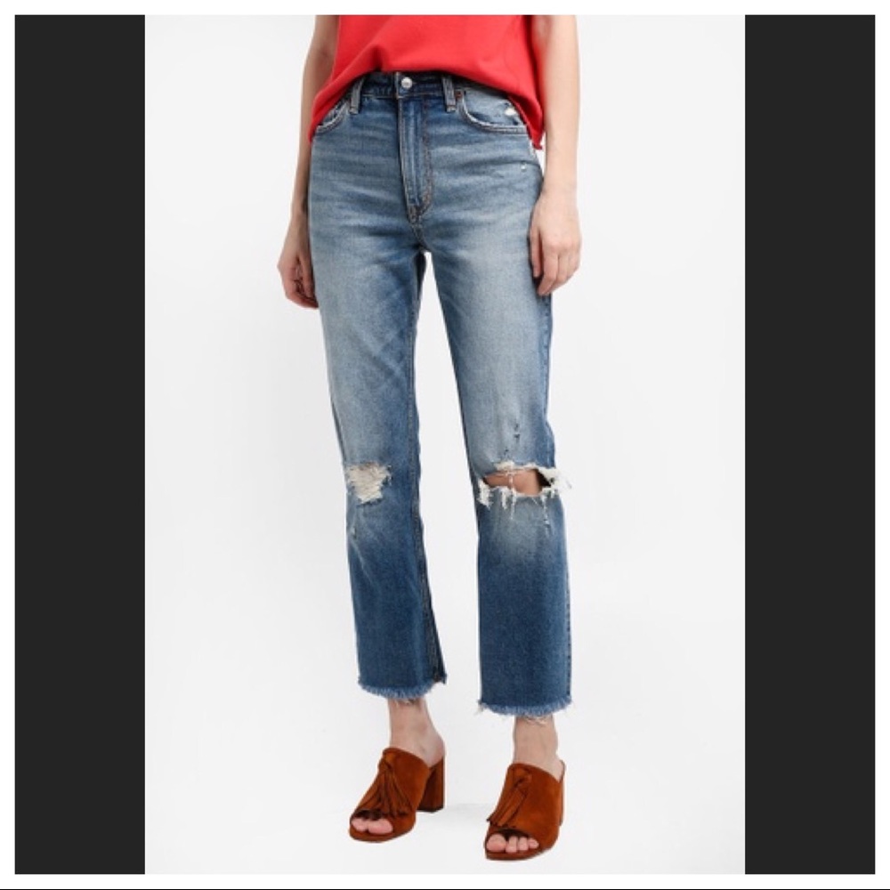 Abercrombie Girlfriend Jeans